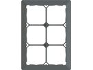 Frame size 3x2 priamos anthracite RAL 7016