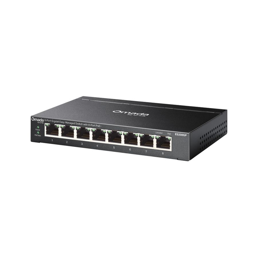 Netzwerk Switch 8 Port Easy Managed PoE+