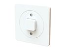 Flush-type wall switch schema 3 maxONE white
