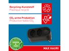 multi adaptateur ADAPT 2x type 13 noir rotatif interr. Green+Fair