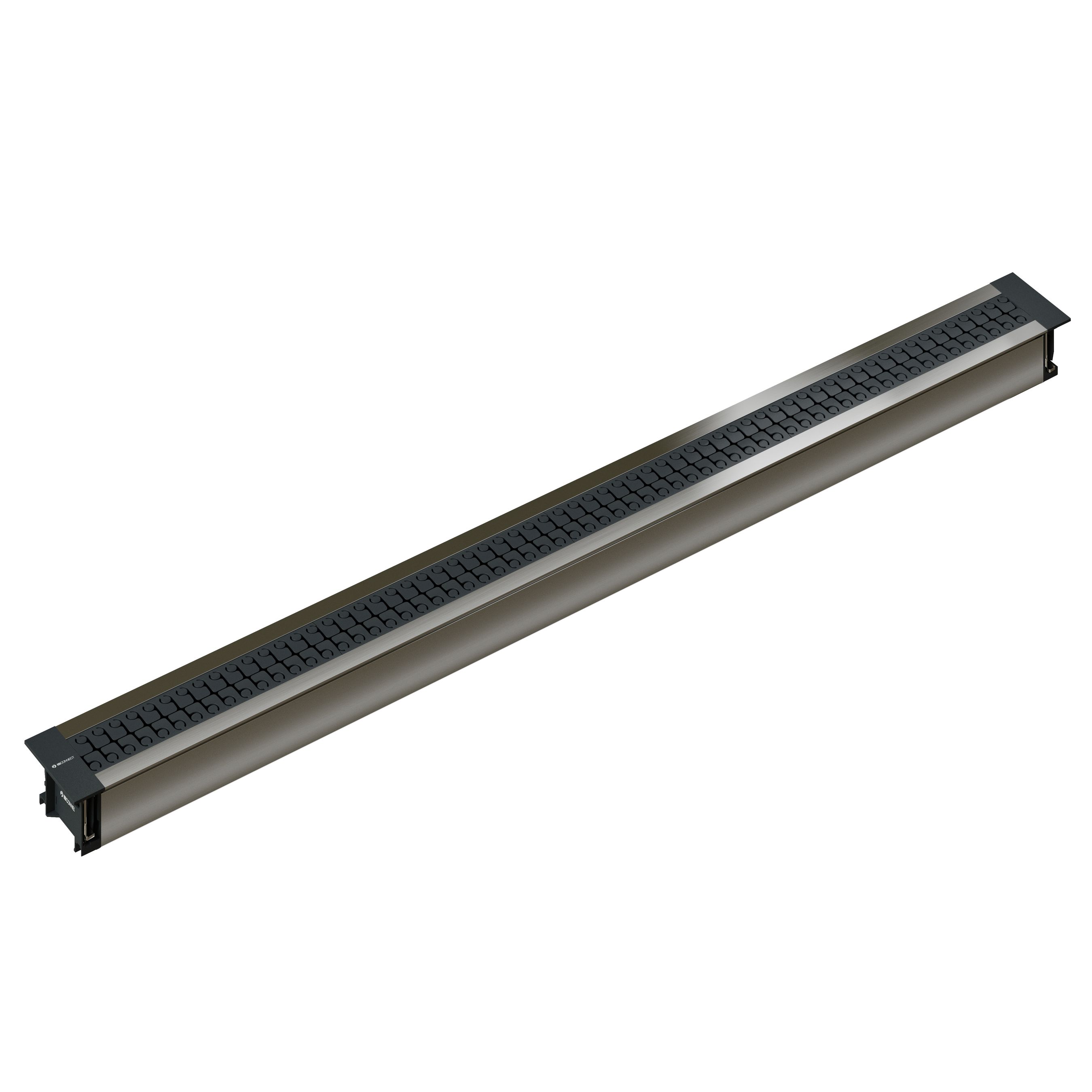 ORGA/TECH organizzatore integrato anodizzato/antracite 1m