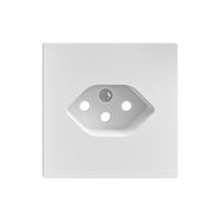 presa 1x tipo 13 placca frontale EdizioDue bianco