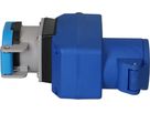 CEE Winkelkupplung blau CEE16-3 + Typ 23 IP55