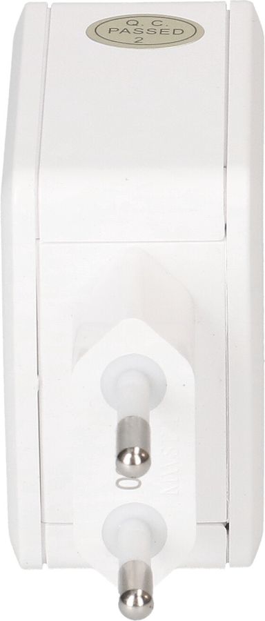 adattatore di ricarica rapida USB 1x USB-C PD 1x USB-A 45W bianco