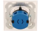 Drehschalter Schema 0/1L 0-I-0-I UP EdizioDue weiss