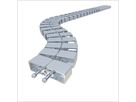 Kabelschlange CUBE SL silber