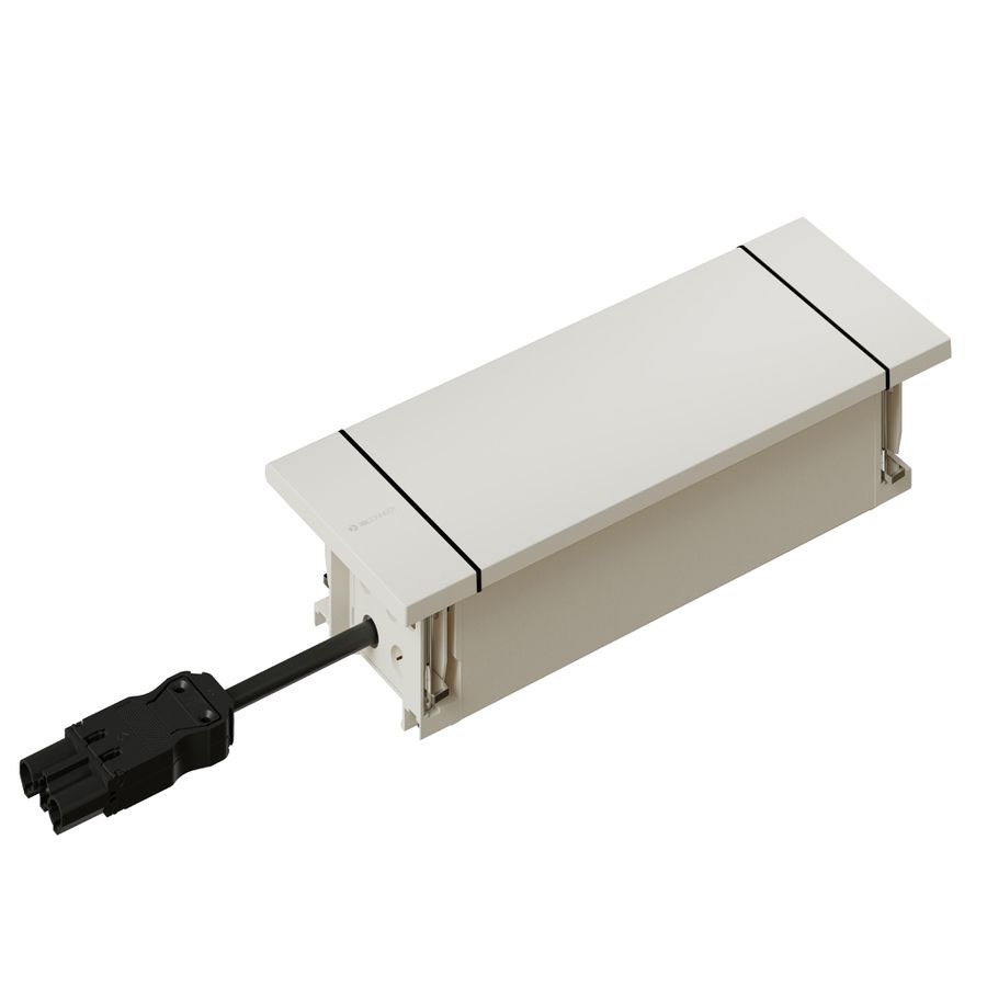 NEXO Steckdoseneinheit weiss 2x Typ 13 1x USB-C 60W