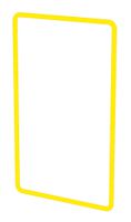 Profil décoratif ta. 3x2 priamos jaune