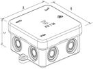 Feuchtraumdose FD 7 M