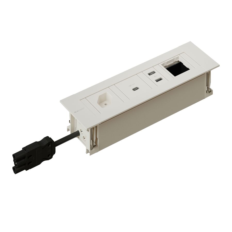 INTRO2.0 bloc mult. bc 1x type 13 1x USB-C 36W 1x USB-A/C 1x vide