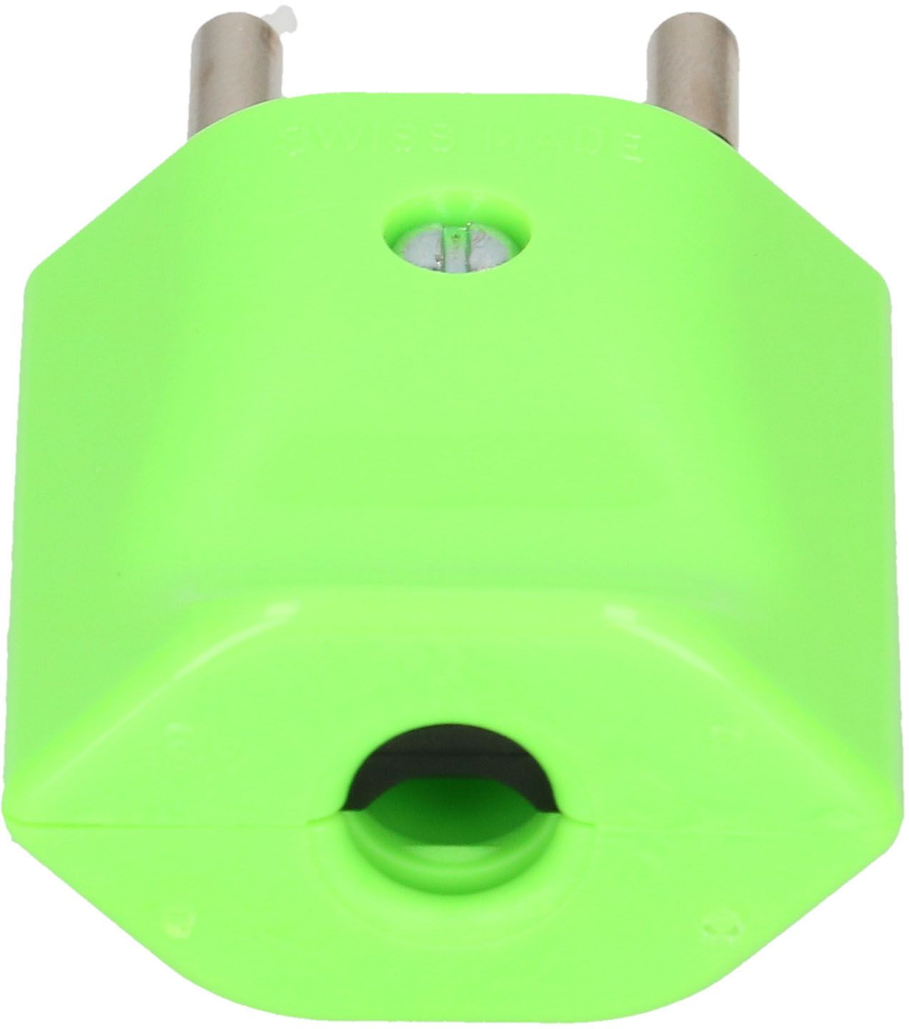 Stecker Typ 12 3-polig grün
