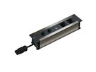 INTRO2.0 bloc multiprise anodisé 2x type 13 1x USB-C 60W 2x vide