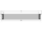 INTRO2.0 Steckdoseneinheit eloxiert 3x Typ 13 3x Leermodul