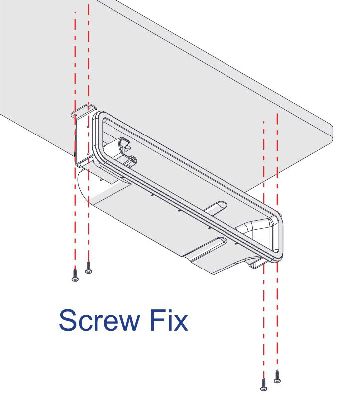 LIBERTY QikDoc Screw Fix blanc