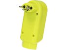 Abzweigstecker ADAPT 2+1x Typ 13 fl-gelb drehbar BS