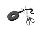 rouleau de velcro double face 3m blanc