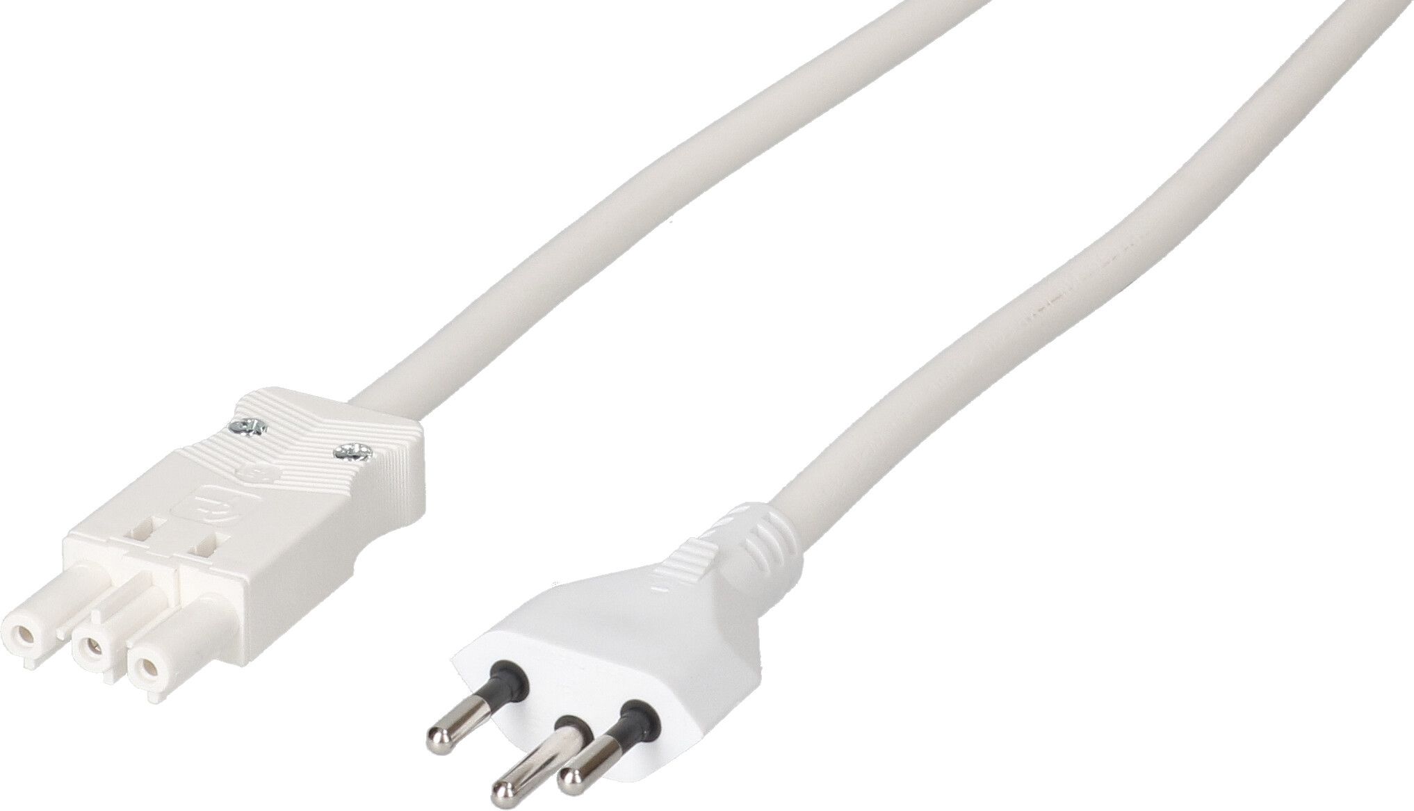 cavo di raccordo TD H05VV-F3G1.5 1m bianco tipo 12 / AC 166