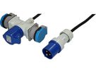 prolunga CEE H07RN-F3G1.5 1.5m nero CEE16-3/CEE16-3+type 23 IP55