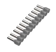 Isolierte Aderendhülse Bandware 2.5mm² x 8mm grau