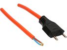EPR/PUR câble secteur H07BQ-F2X1.5 5m orange type 11