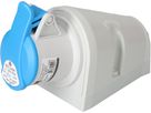 CEE-Wandsteckdose 2P+E 230V/16A blau IP44