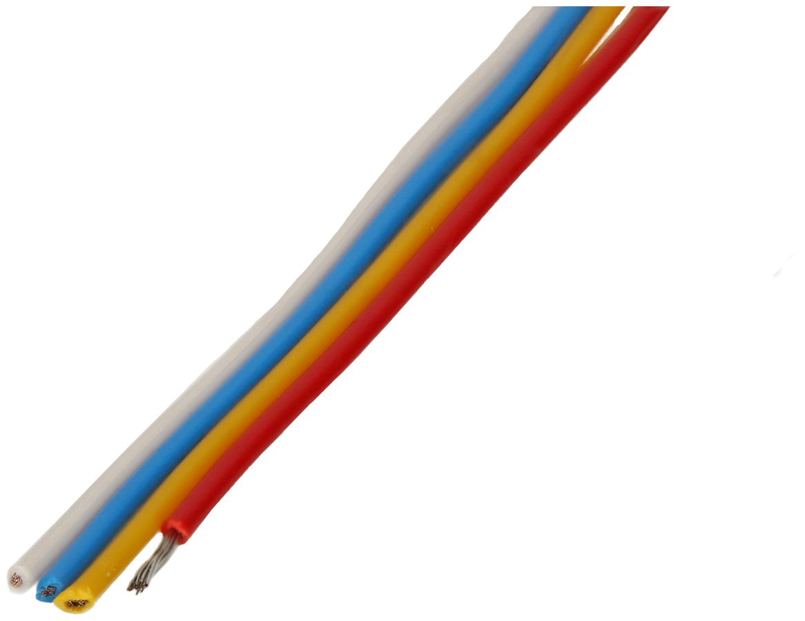 Set de fils de câblage 0,14mm2 4x10m