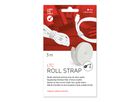 rouleau de velcro double face 3m blanc