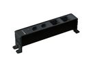 CUBO Steckdoseneinheit schwarz 2x Typ 13 2x Leermodul