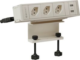 CUBO T Steckdoseneinheit weiss 3x Typ 13 1x USB-A/C