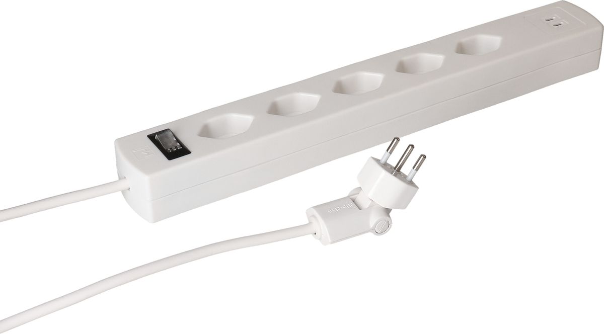 multip. Safety Line 5x type 13 90° bc interr. USB aim. 2m cli.