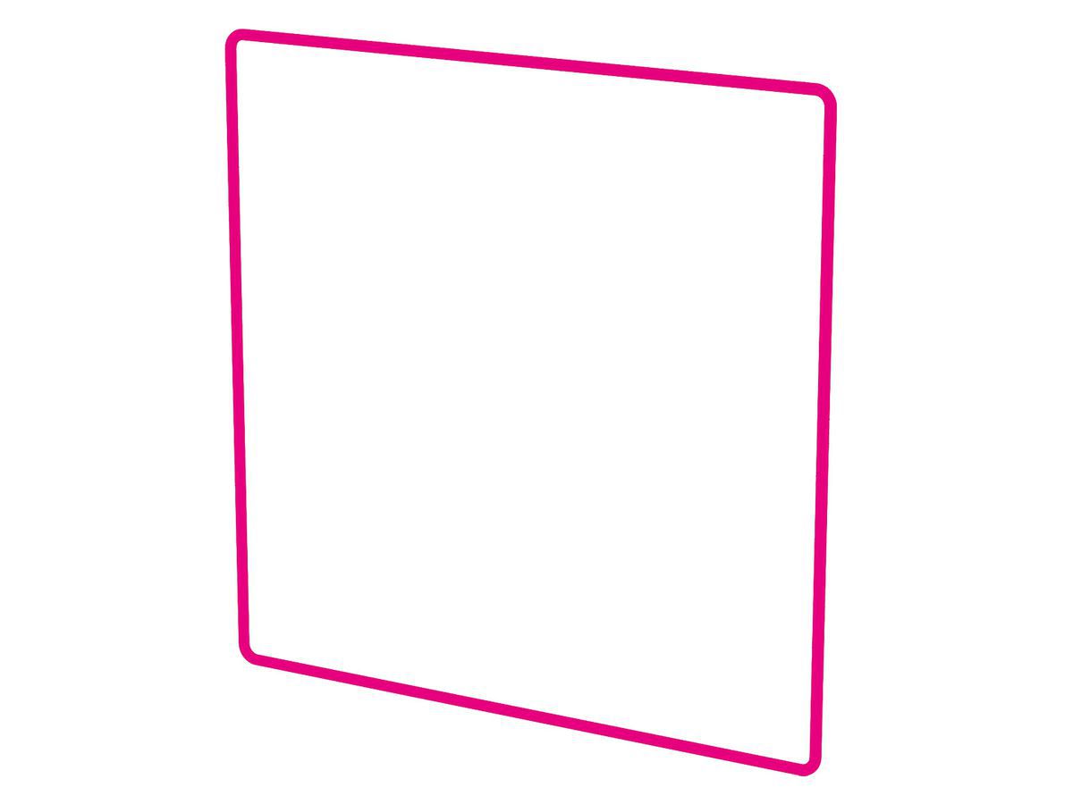 Designprofil Gr.3x3 priamos pink
