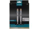 cavo di raccordo IEC 110dB 1.5m trasparente nucleo in ferrite