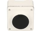 Drucktaster A/R AP Mica Nass IP54 weiss