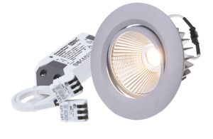 LED-Downlight "AXO" Matt grey, 3000K, 960lm, 38°