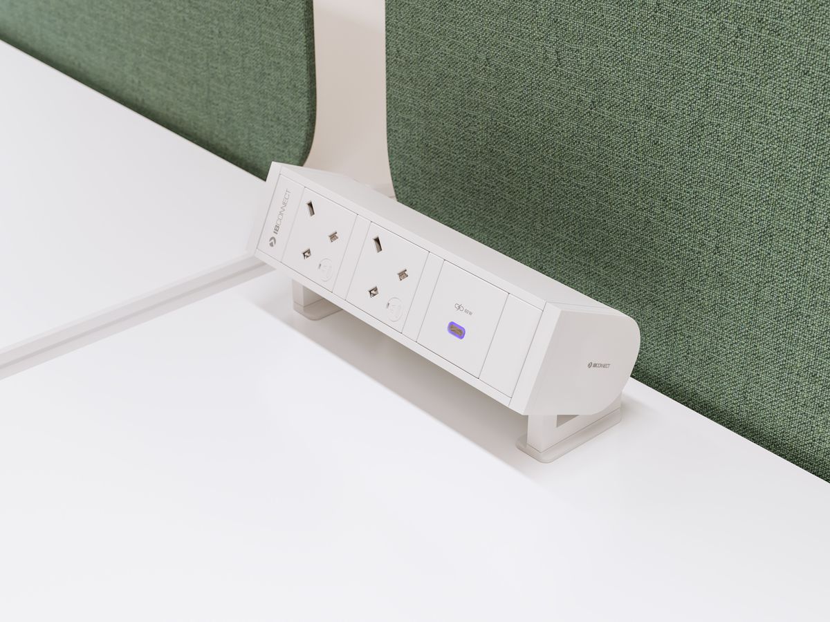 SUPRA Befestigungsset zum Kleben weiss