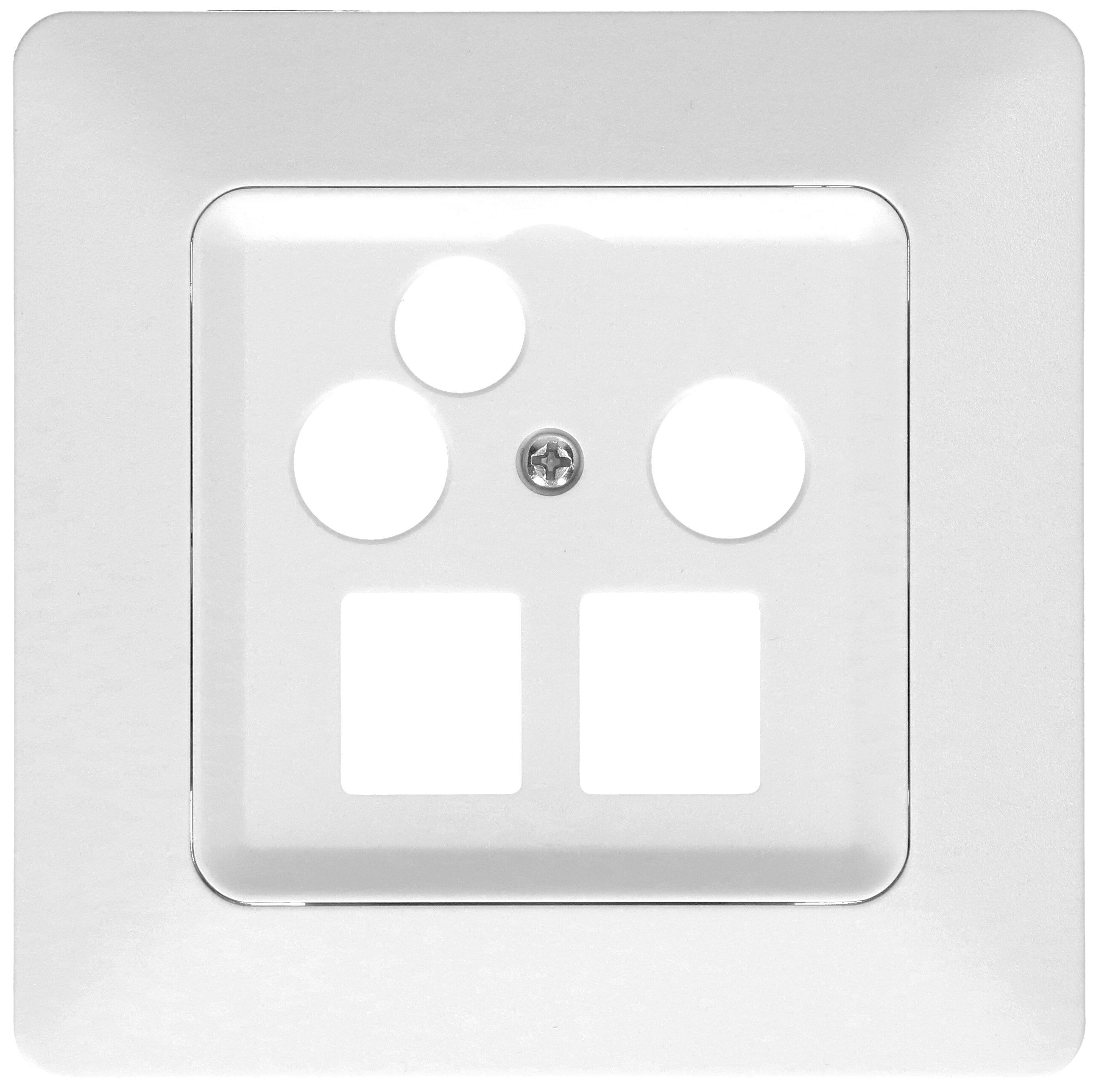 Multimedia Radio/TV/Daten/Netzwerk Frontset priamos weiss