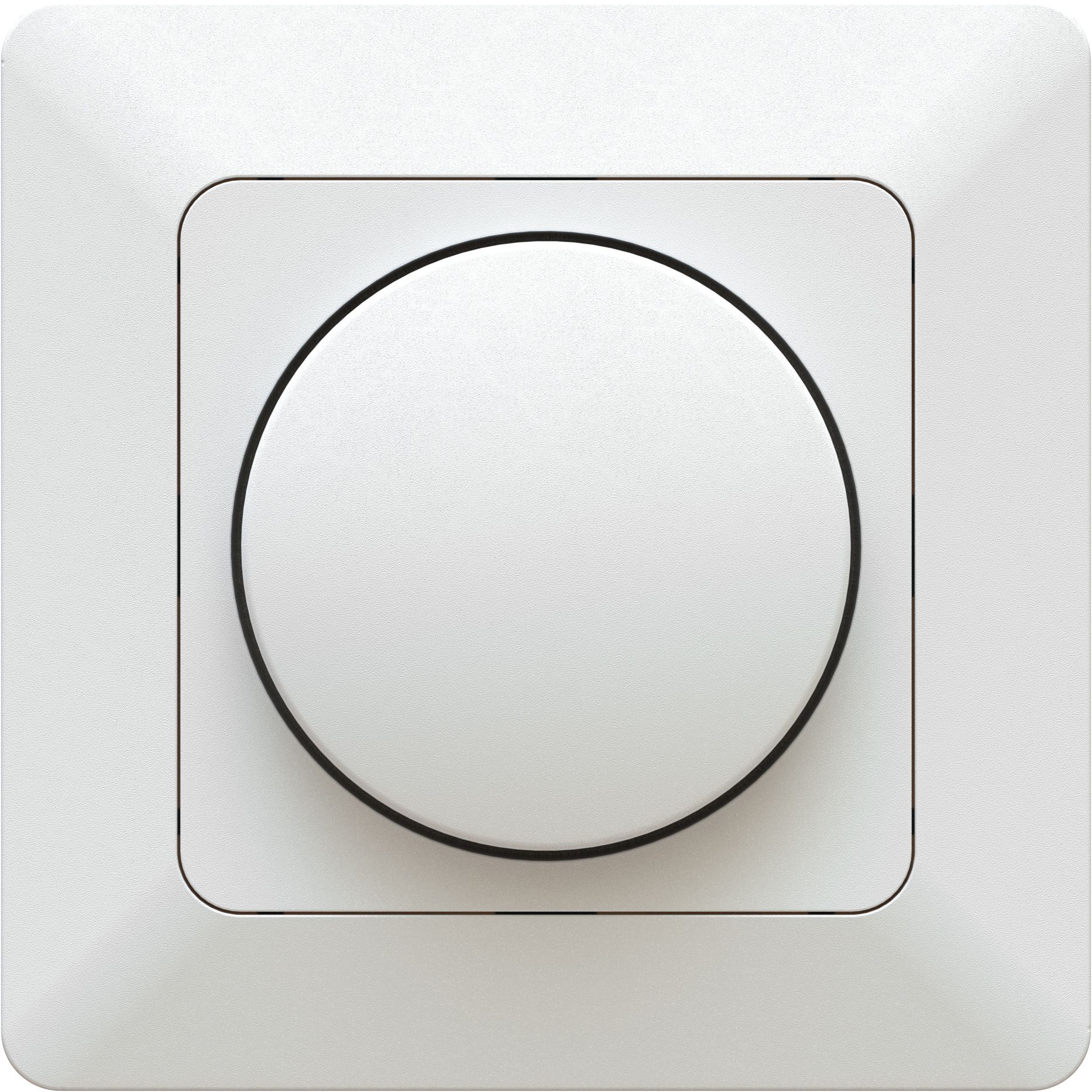 LED-Universal-Drehdimmer UP priamos weiss