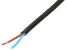 câble TDF H05VVH2-F2X1.0 20m noir