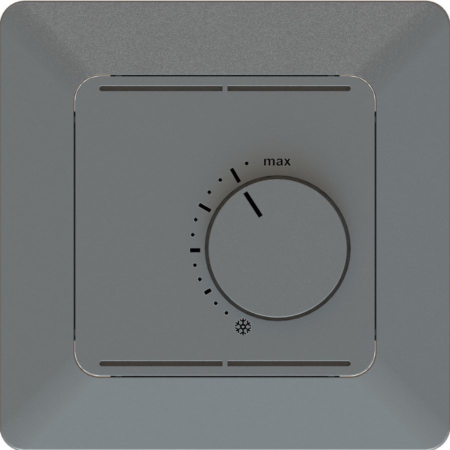 thermostat d'ambiance ENC priamos anthracite