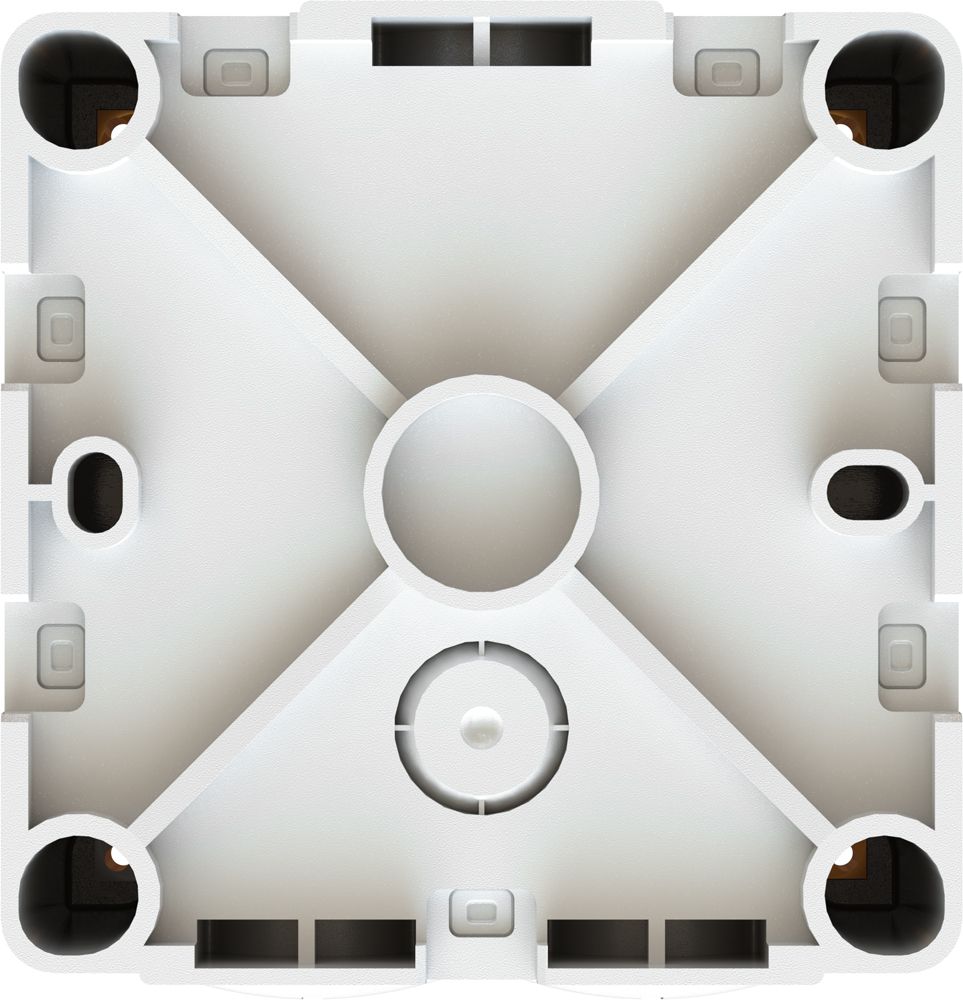 alloggiamento dim.1x1 AP exo IP55 bianco