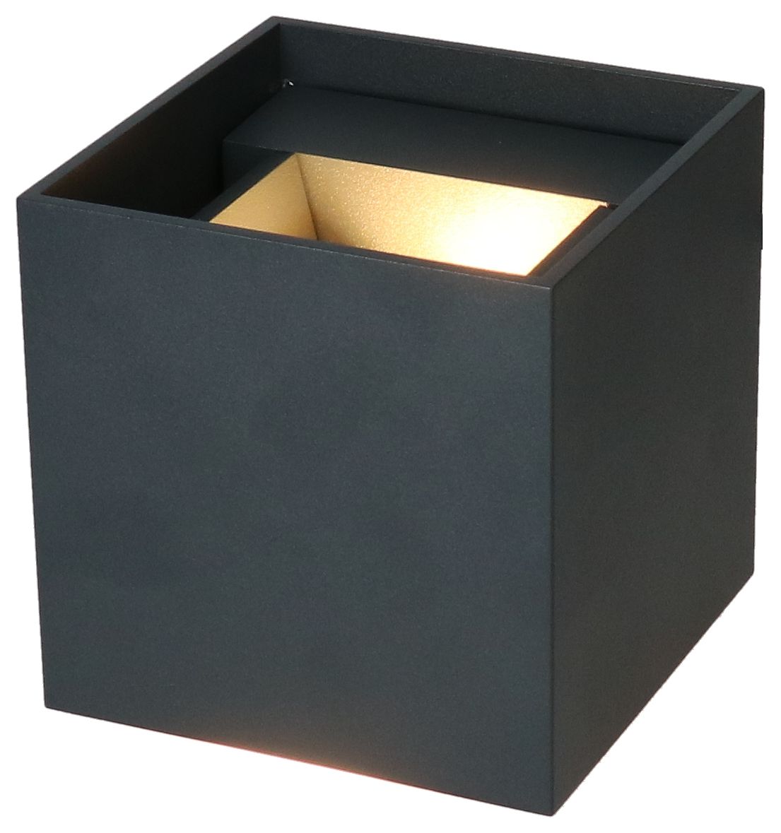 LED-Wandleuchte BIG-BOX anthrazit RAL7016