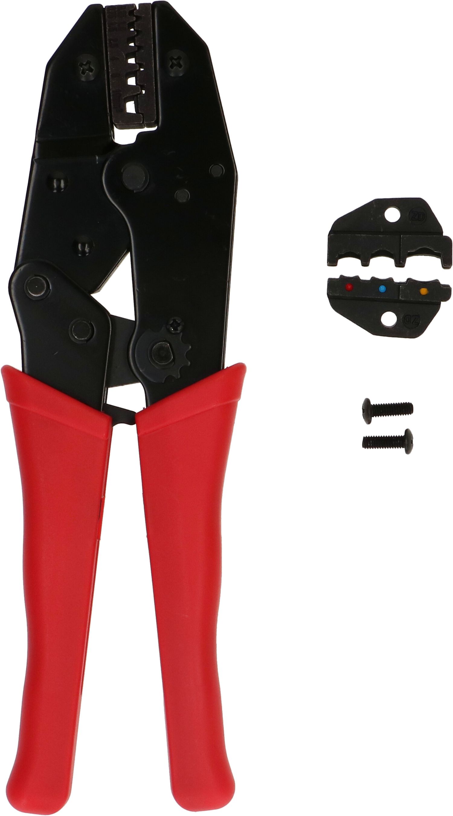 Crimpzange für Aderendhülsen und Quetschkabelschuhe