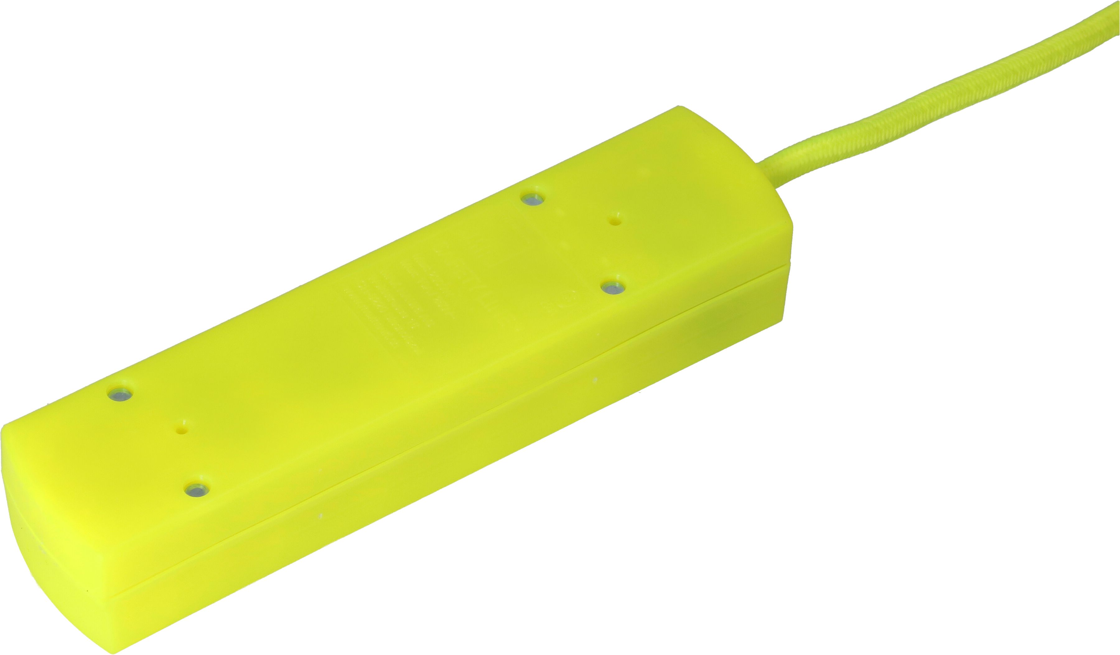 Multiprise maxTEX 5x type 13, jaune fluorescent