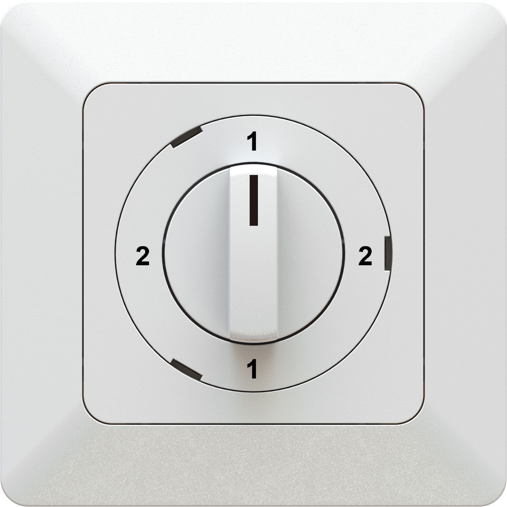 interrupteur rotatif schéma 3/1L 1-2-1-2 ENC priamos blanc