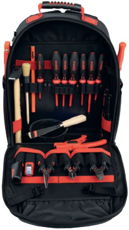 Bestückter Lehrlingsrucksack - CH Elektro