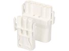 Stecker ENSTO 5-polig weiss Zugentlastung