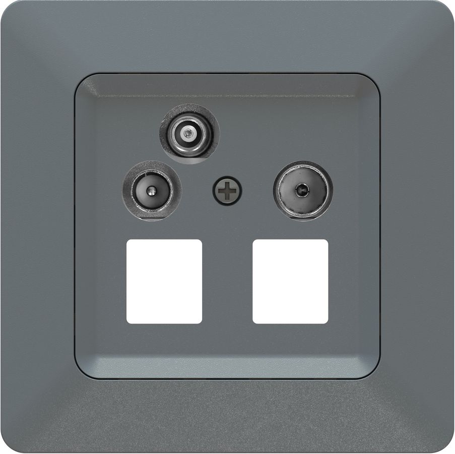 Multimedia Radio/TV/Daten/Netzwerk 11dB AP priamos anthrazit
