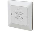 Flush-type wall doorbell 8-24V AC/DC white