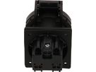 Einbausteckdose 1x Typ 23 L+N+PE Max Hauri IP55 schwarz/schwarz