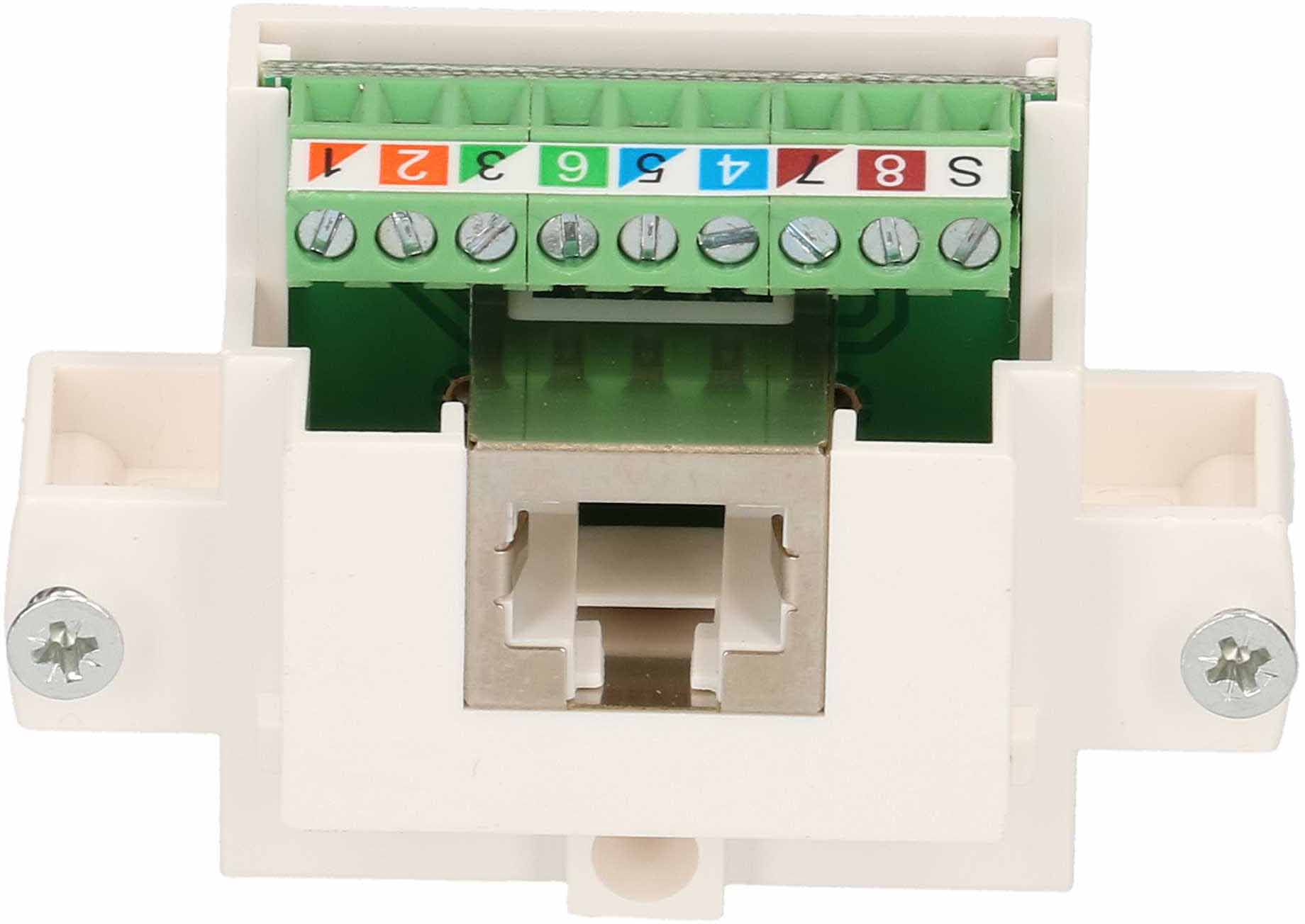 Steckdose 1x RJ45 Kat.5e 8-polig Einsatz